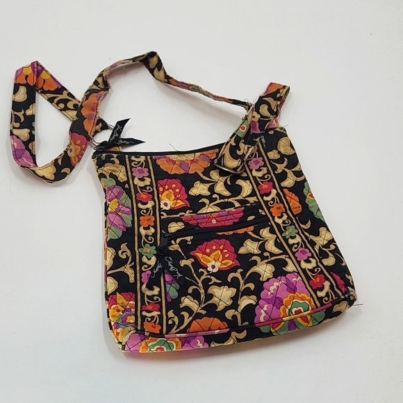 Vera Bradley Handbags - Vera bradley floral crossbody purse